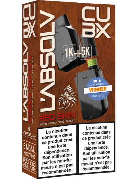 RECHARGE POD CUB-X 12ML - RED SKIN