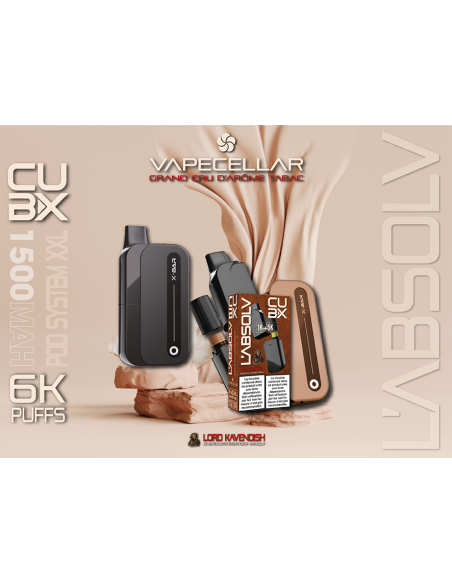CUBX VAPECELLAR - L'ABSOLU - LORD KAVENDISH