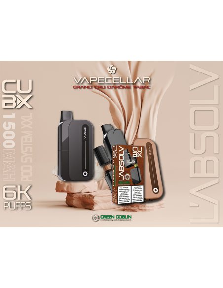 CUBX VAPECELLAR - L'ABSOLU - GREEN GOBLIN