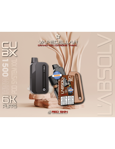 CUBX VAPECELLAR - L'ABSOLU - RED SKIN