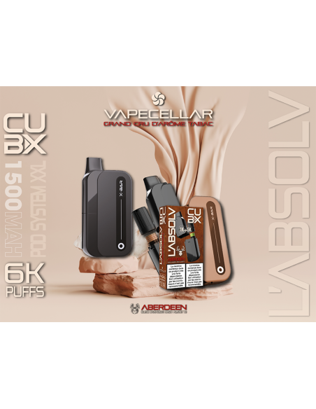 CUBX VAPECELLAR - L'ABSOLU - ABERDEEN