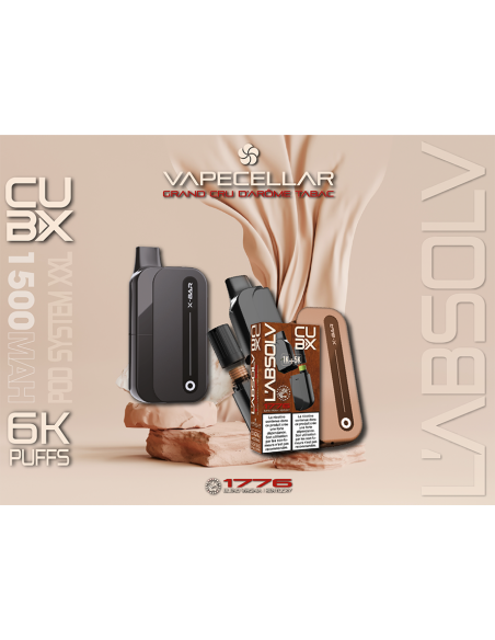 CUBX VAPECELLAR - L'ABSOLU - 1776