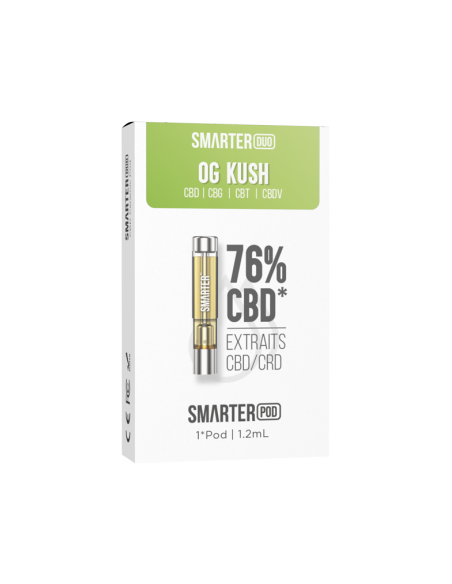 OG KUSH Cartouche CBD Smarter Duo - Smarter