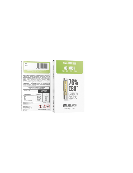 OG KUSH Cartouche CBD I CRD Smarter Duo - Smarter