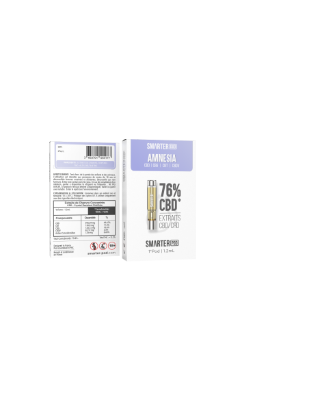 Amnesia Cartouche CBD I CRD Smarter Duo - Smarter