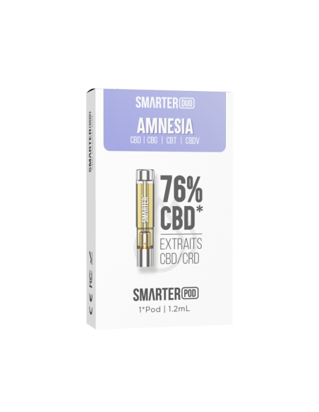 Amnesia Cartouche CBD I CRD Smarter Duo - Smarter